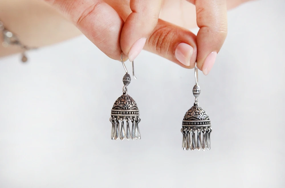 Earrings "Dome"