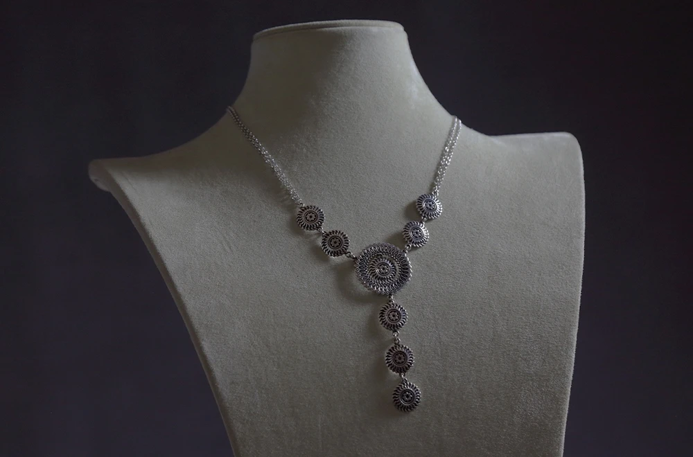 Necklace "The Sun"