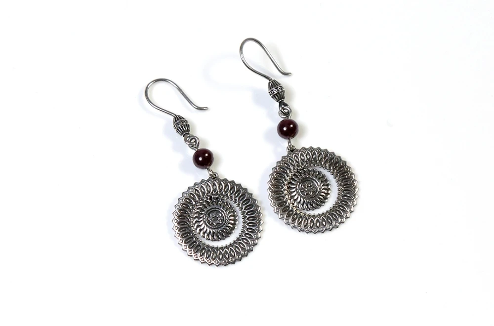 Earrings "Tha Sun"